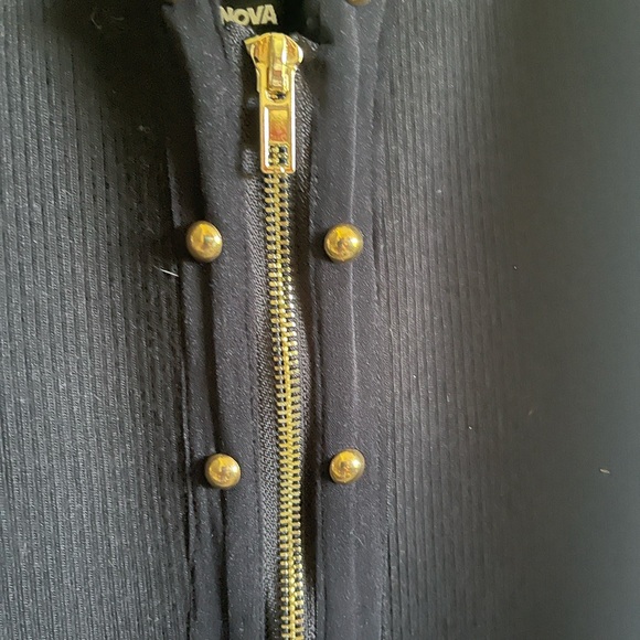 Fashion nova stud sweater maxi dress color black size small - Picture 8 of 8